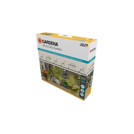 Terasos komplektas, iki 30 vazoninių augalų Gardena Micro-drip 13400-20