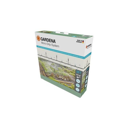 Rinkinys daržovių lysvėms / gėlių lysvėms iki 60 m² Gardena 13450-20