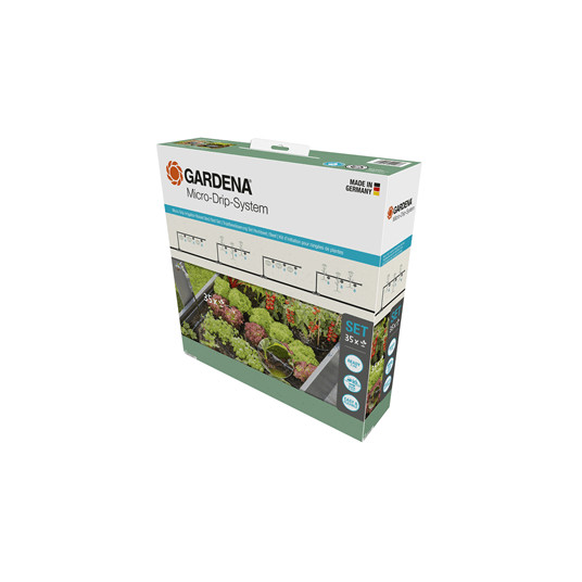 Rinkinys paaukštintoms lysvėms/lysvėms Iki 35 augalų Gardena 13455-20