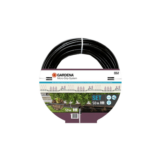  MDS komplektas krūmams/gyvatvorės 50m Gardena 13501-20 