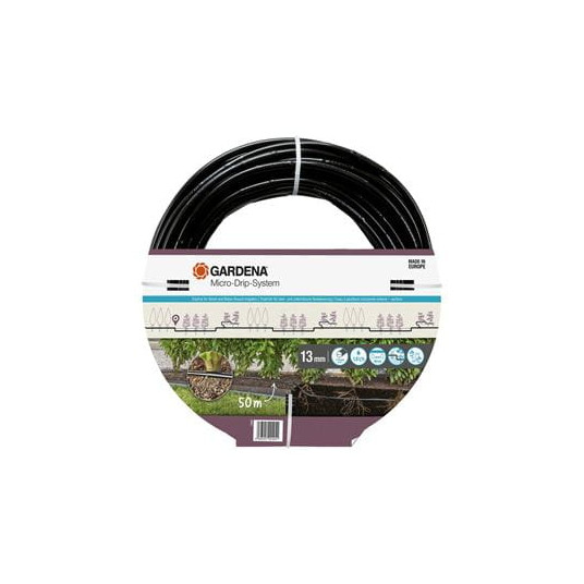 Lašelinio laistymo žarna virš ir po žeme 50 m, 13 mm (1/2 colio) Gardena 13504-20