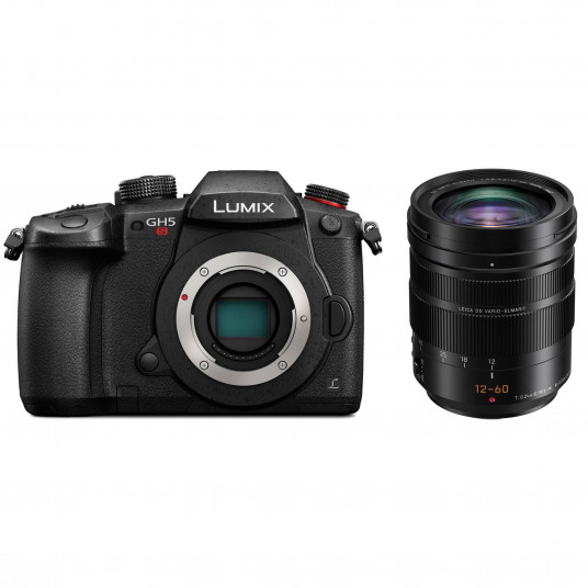 Sisteminis fotoaparatas Panasonic Lumix G DC-GH5S + Panasonic LEICA DG VARIO-ELMARIT 12-60mm / F2.8-4.0 ASPH. / POWER O.I.S. (H-ES12060) (Black) 