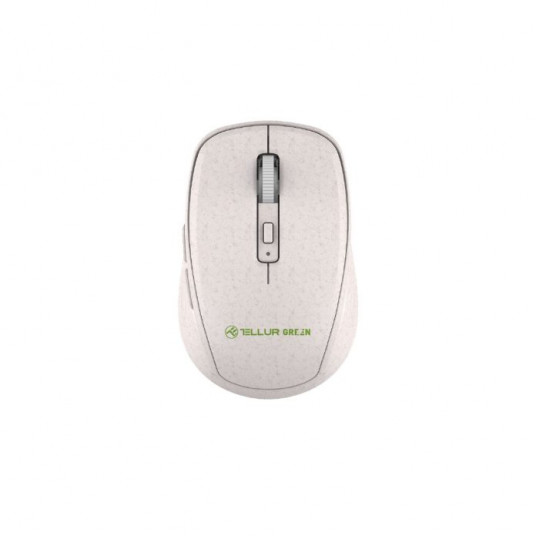  Tellur Green Wireless Mouse Nano Reciever Creame 