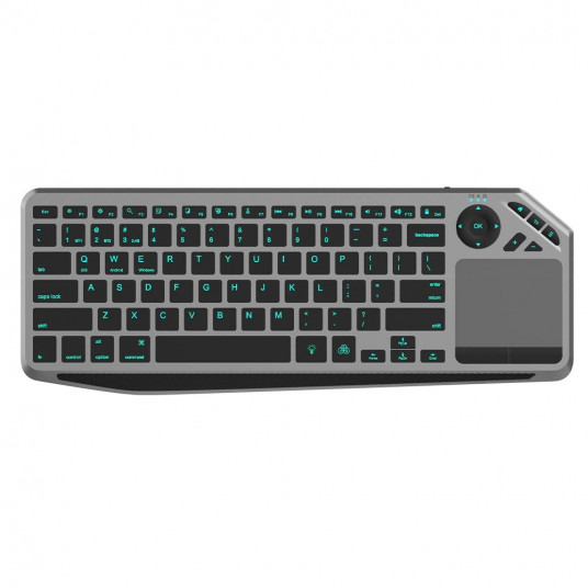  Techly ICTB9801TB klaviatūra RD belaidis ryšys + „Bluetooth“ QWERTY Anglų (JAV) Juoda 