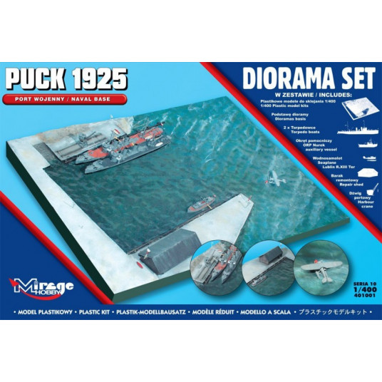 Karinė bazė Diorama Puck 1925