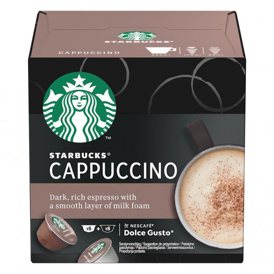  Coffee capsules Starbucks Cappuccino 