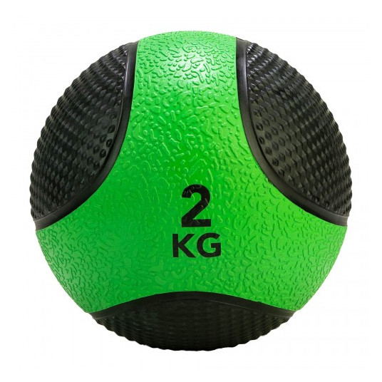  SVORINIS KAMUOLYS TUNTURI - 2KG, JUODA/ŽALIA 