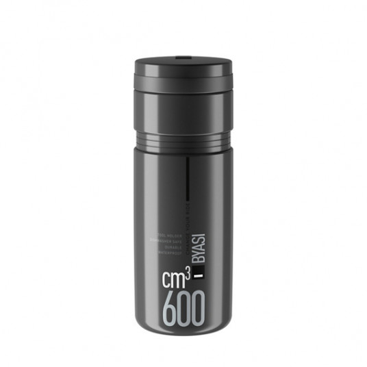  Gertuvė Elite Storage Bottle Byasi Dark Grey 600m 