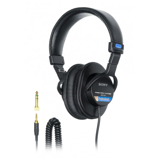  Sony MDR7506 Ausinės be mikrofono ir ausinės su mikrofonu Vielinis Su lankeliu Scena / studija Juoda 