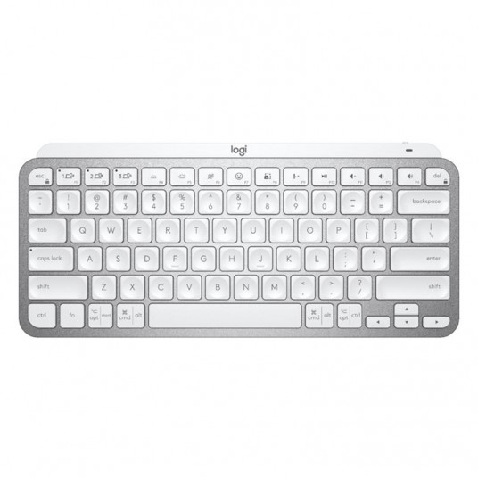  Keyboard Logitech MX Keys Mini SWE (W), Pale Gray 