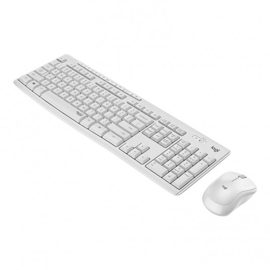 Desktop Logitech Slim Combo MK295 SWE (W), valge