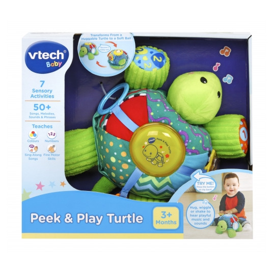 VTECH muzikinis žaislas Peek and Play Turtle, 80-501603