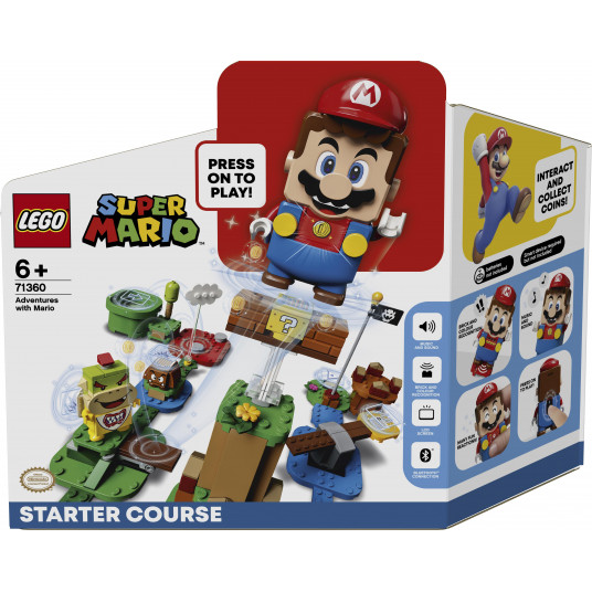  LEGO® 71360  SUPER MARIO™ Nuotykių su Mario pradinis rinkinys 