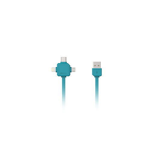 allocacoc USB Kabel blau