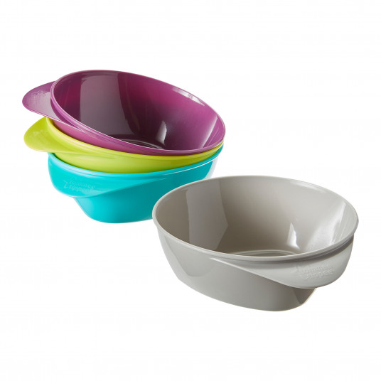 TOMMEE TIPPEE dubenėliai EASY SCOOP, 4 vnt., 44671451