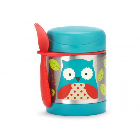  SKIP HOP maisto indelis ZOO, owl, 36 mėn+, 325 ml, 252375 