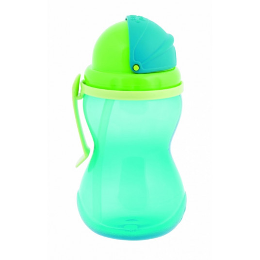  CANPOL BABIES gertuvė su šiaudeliu 370ml 56/113 blue 