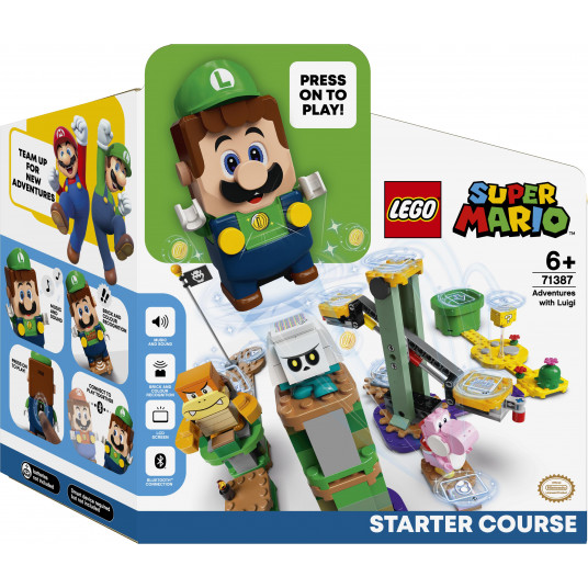  LEGO® 71387 SUPER MARIO™ Nuotykių su Luigi pradinis rinkinys 