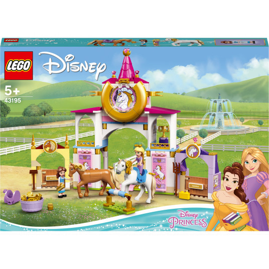  LEGO® 43195 DISNEY Gražuolės ir Auksaplaukės karališkosios arklidės 