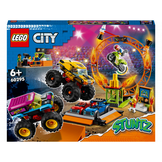  LEGO® 60295 CITY STUNTZ Kaskadininkų pasirodymo arena 