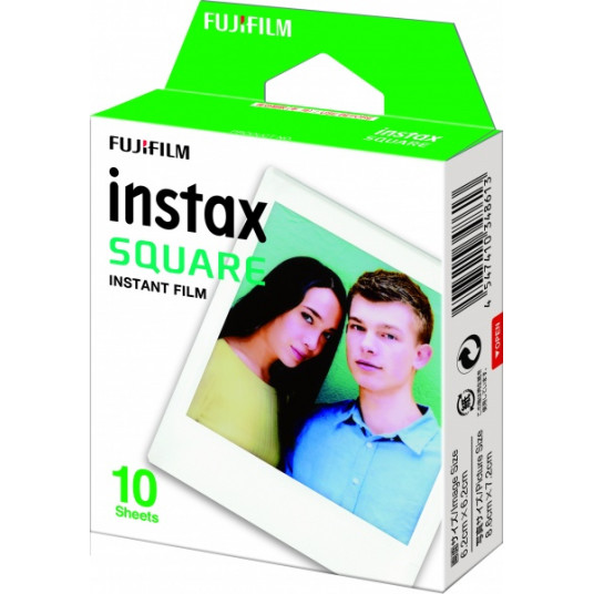 Momentinės fotoplokštelės Fujifilm Instax Square Glossy (10 vnt.)