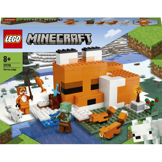  LEGO® 21178 MINECRAFT Lapių buveinė 