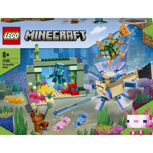  LEGO® 21180 MINECRAFT Sargybinių mūšis 