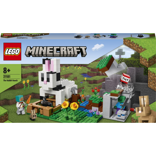  LEGO® 21181 MINECRAFT Triušių ūkis 