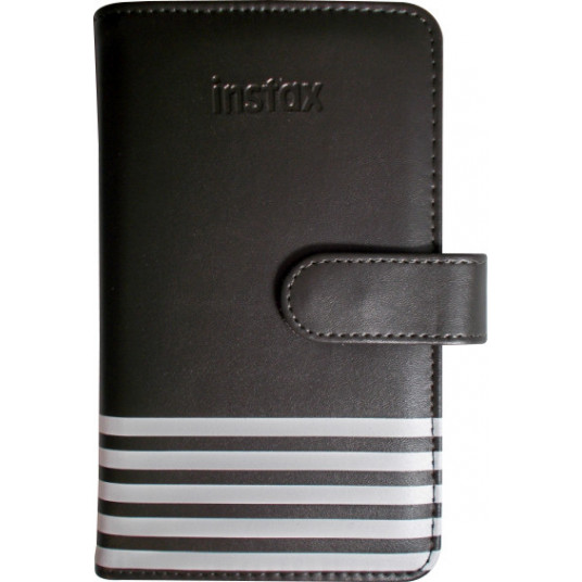  Fujifilm Instax album Striped 108, charcoal 