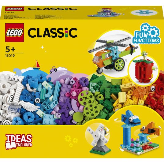 LEGO® 11019 CLASSIC Kaladėlės ir funkcijos 