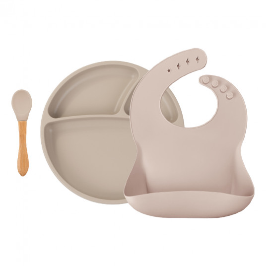 MINIKOIOI indų rinkinys BLW, Bubble Beige, 101070023