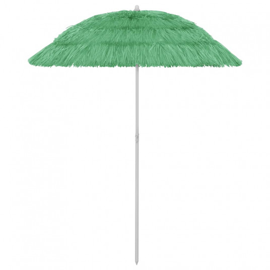 Paplūdimio skėtis, žalios spalvos, 180cm