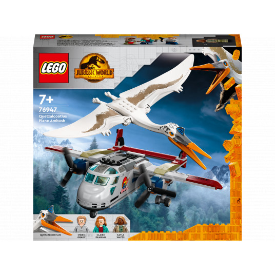  LEGO® 76947 JURASSIC WORLD Kecalkoatlio lėktuvo pasala 
