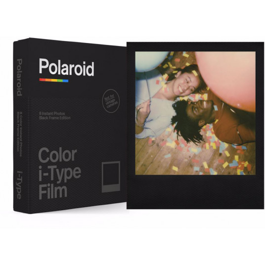 POLAROID COLOR FILM I-TYPE BLACK FRAME EDITION