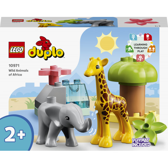  LEGO® 10971 DUPLO Laukiniai Afrikos gyvūnai 