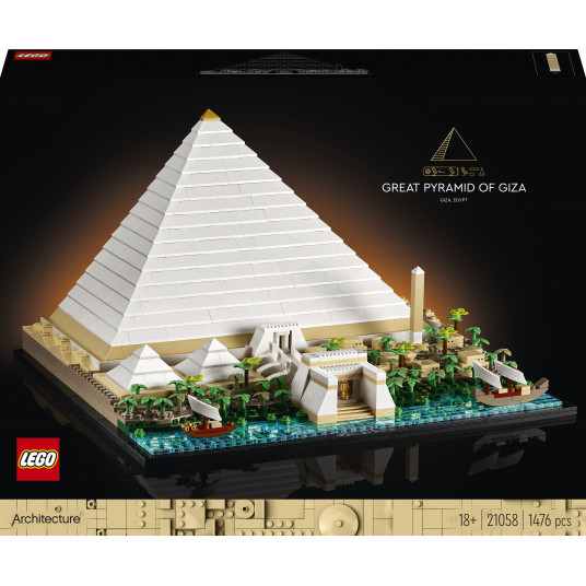  LEGO® 21058 ARCHITECTURE Didžioji Gizos piramidė 