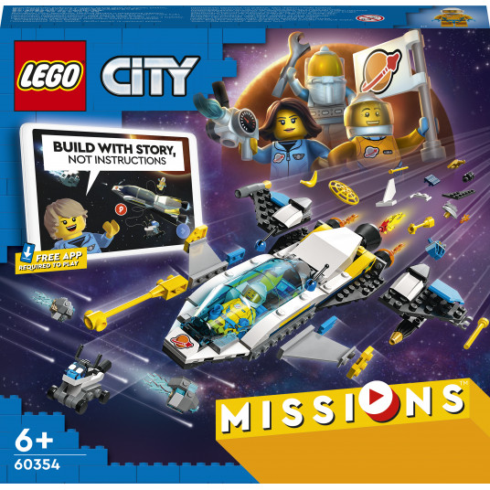  LEGO® 60354 CITY Marso kosminio laivo tyrinėjimo misijos 