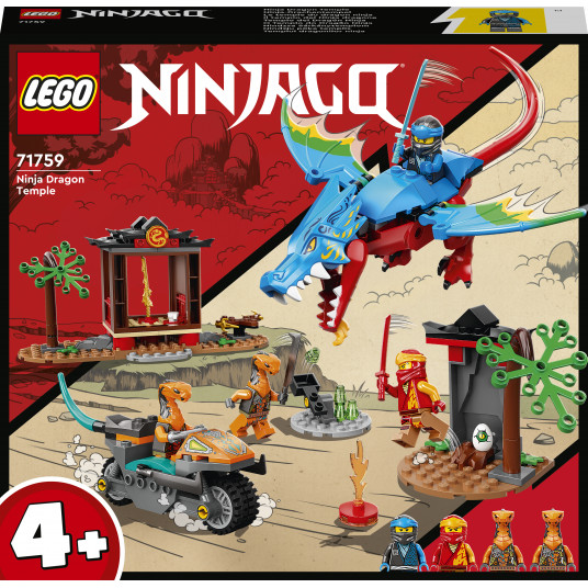  LEGO® 71759 NINJAGO Nindzių drakono šventykla 