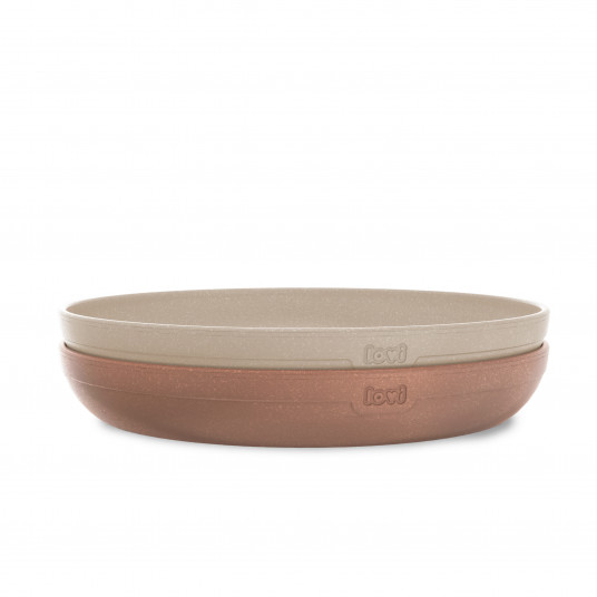 LOVI lėkštės GRANOLA, 6m+, 2 vnt., beige, 21/530_bei