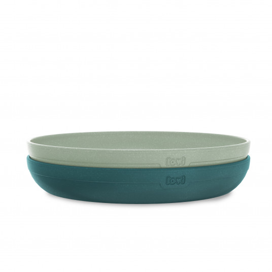 LOVI lėkštės PISTACHIO, 6m+, 2 vnt., green, 21/530_gre