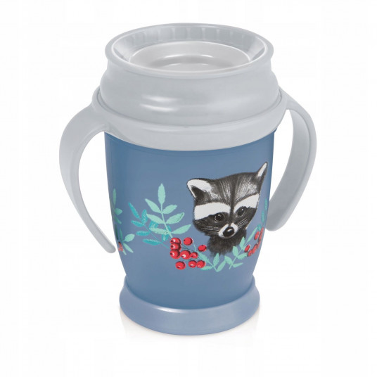 LOVI puodelis su rankenėlėmis 360 WILD SOUL BOY, 250 ml, 1/605new