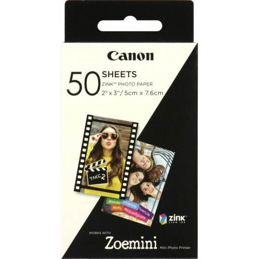  Canon photo paper Zink ZP-2030 50 sheets 