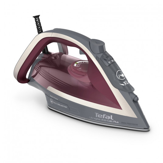  Tefal Ultragliss Anti-Calc Plus FV6840E0 lygintuvas Garinis lygintuvas 2800 W Violetinė, Sidabras 