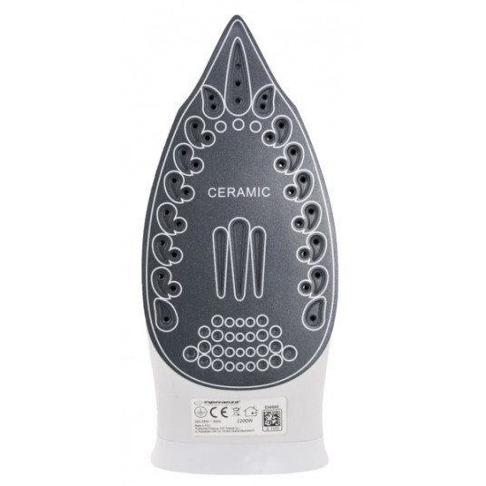  Esperanza EHI002 lygintuvas Garinis lygintuvas Keraminis padas Mėlyna, Balta 2200 W 
