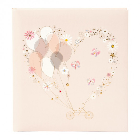  Svečių-užrašų knyga GOLDBUCH 48 033 Love Connection 23x25 176psl | balti lapai 
