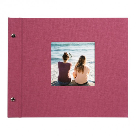  Albumas GOLDBUCH 26808 Bella Vista fuchsia, 30x25, 40psl, balti lapai | kampučiai/lipdukai | 