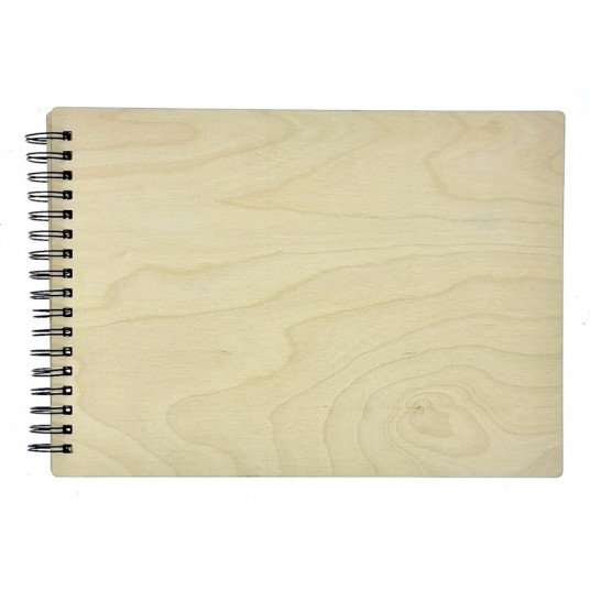  Albumas GED SPLH30PLY WOOD 23x32/60psl | kreminiai lapai | kampučiai/lipdukai | spiralinio rišimo | 