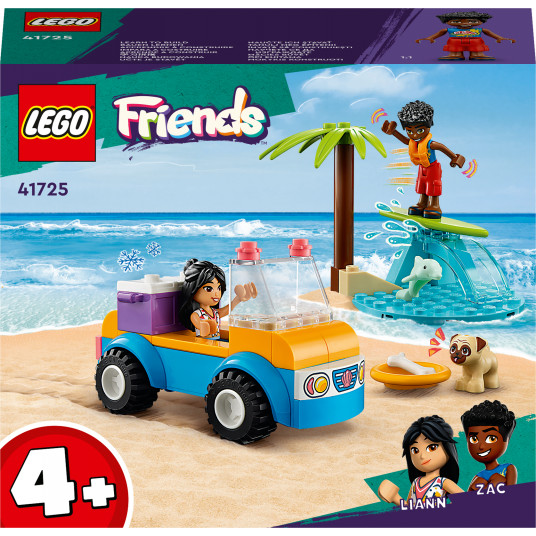 LEGO® 41725 FRIENDS Linksmybės su paplūdimio bagiu