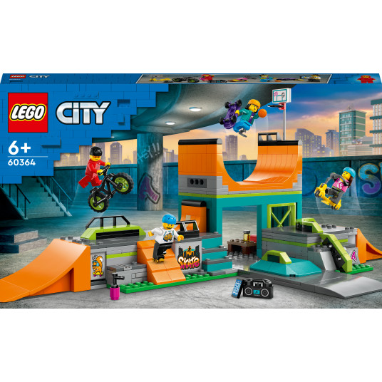 LEGO® 60364 CITY Gatvės riedlenčių parkas