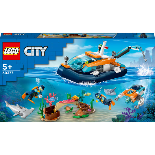 LEGO® 60377 CITY  Narų tyrinėtojų laivas